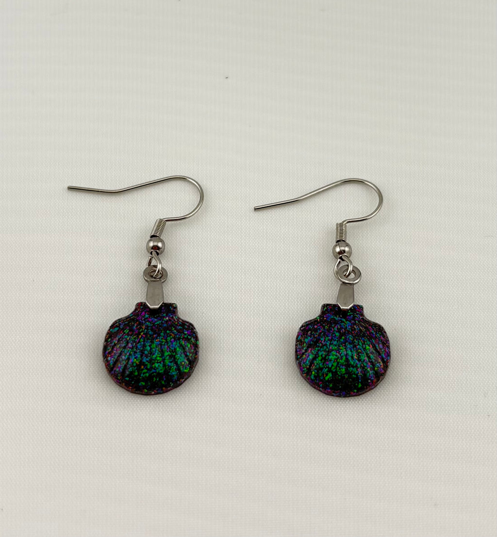 Seaside Scallop Shell Earrings