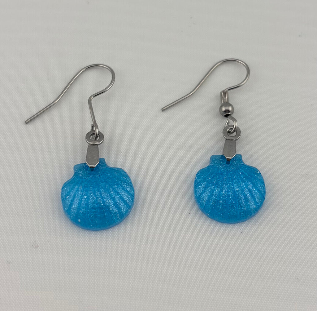 Seaside Scallop Shell Earrings