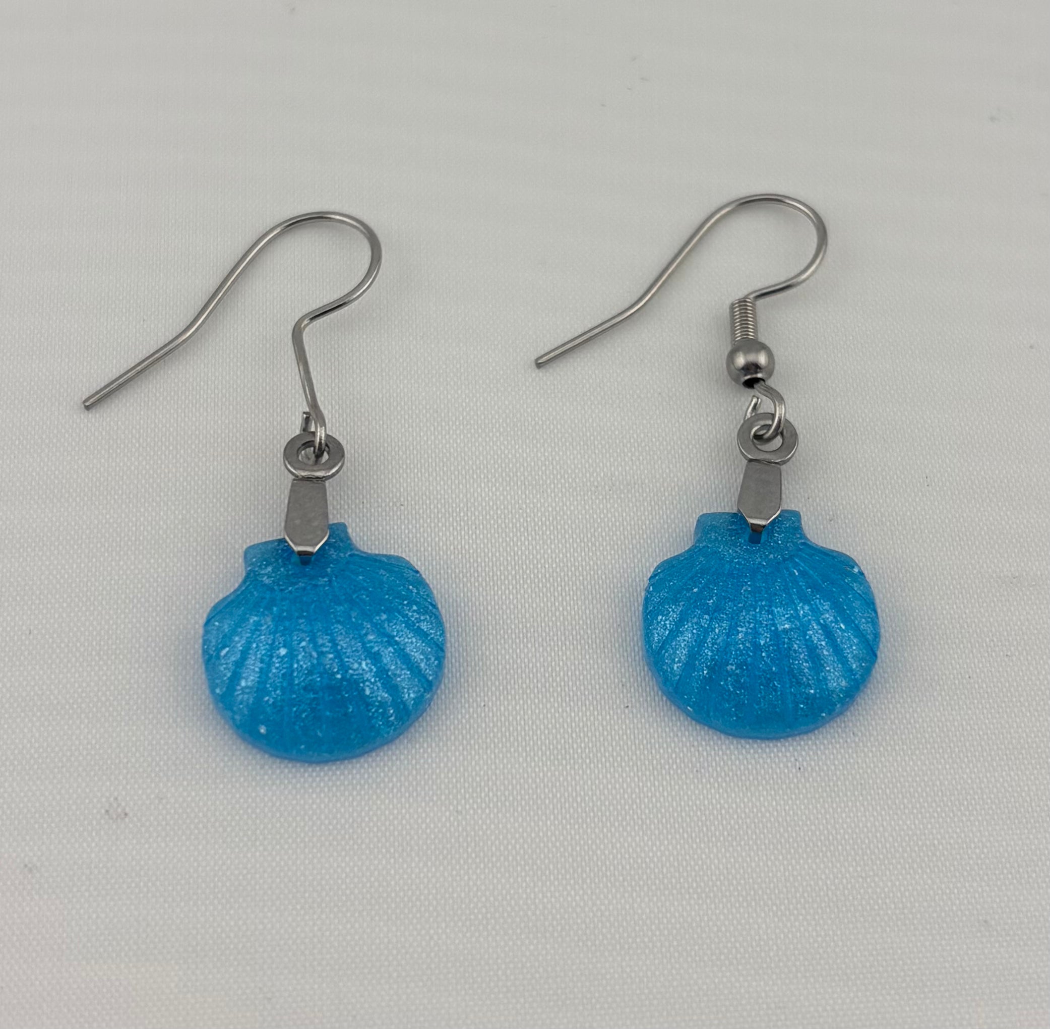 Seaside Scallop Shell Earrings