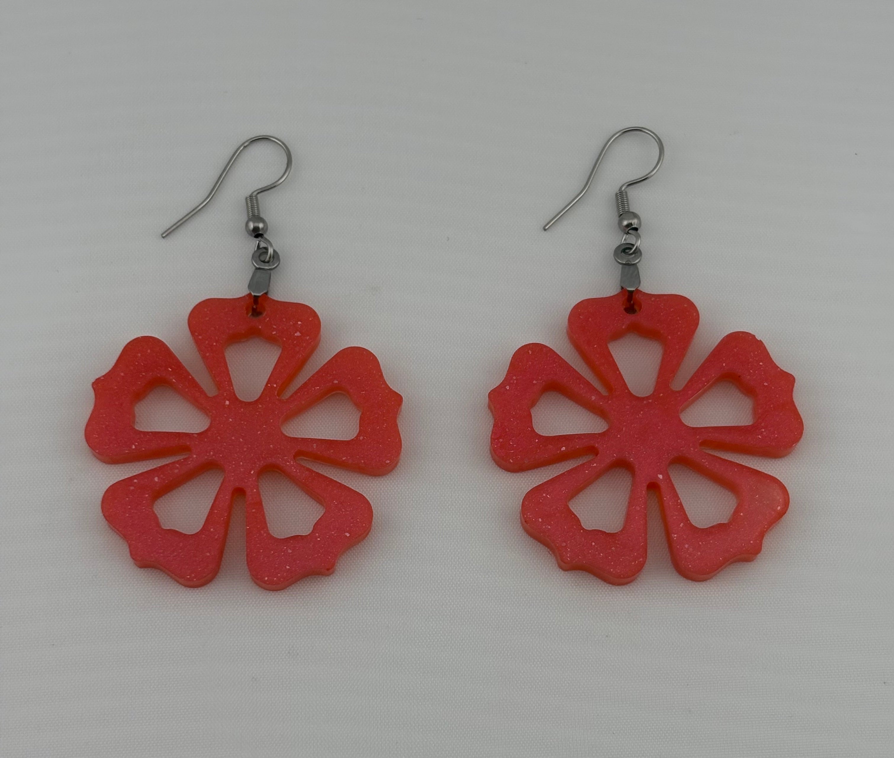 Mystic Bloom Flower Earrings