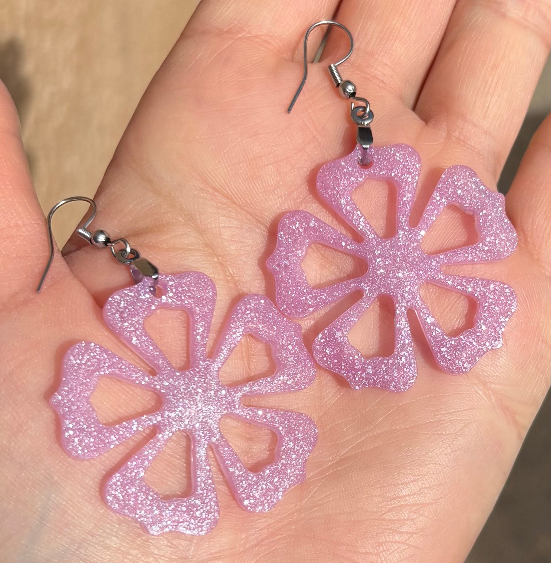 Mystic Bloom Flower Earrings